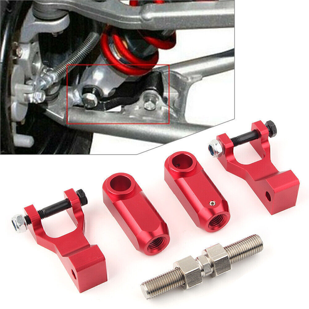 Front  Rear Lowering Kit Adjustable Fit for Yamaha 700 350 660 700R Red