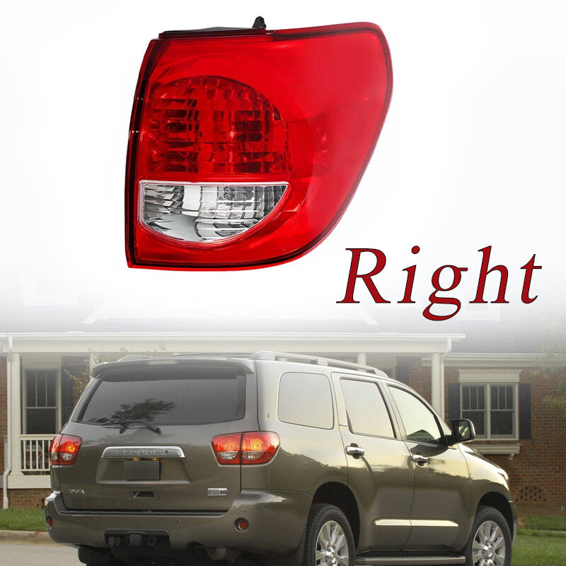 One right rear taillight turn signal light for Toyota Sequoia 2008 - 2017