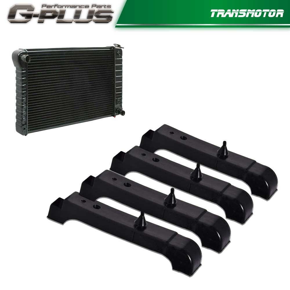 4-piece rubber 4-core radiator mounting pads/support pads suitable for 68-81 General Motors vehicles