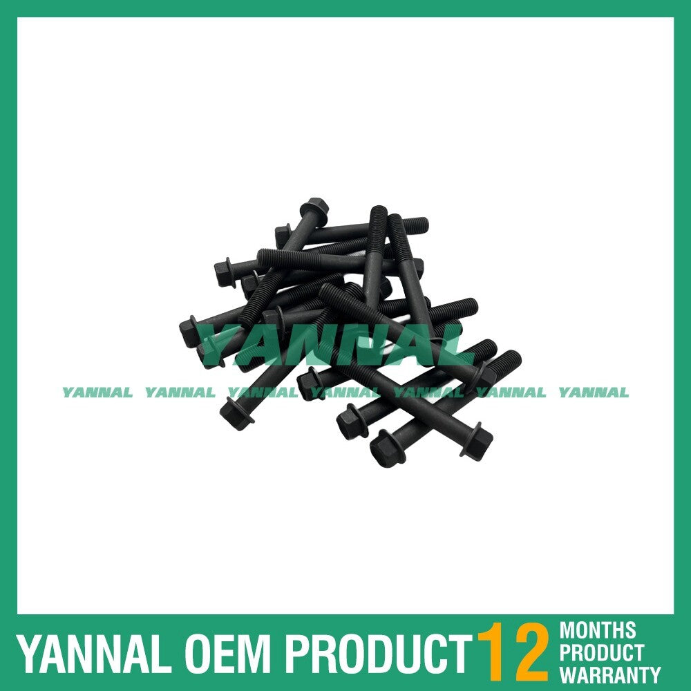 18-piece new 4D34 cylinder head bolt set for Mitsubishi