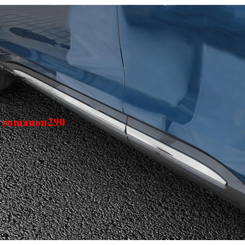 for Ford Explorer 2020-2023 Side Skirt Door Moulding Plate Chrome Cover Trim ABS