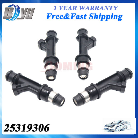 4PCS Fuel Injectors 25319306 For 2000-02 for Chevrolet Cavalier for Pontiac Sunfire 2.2L