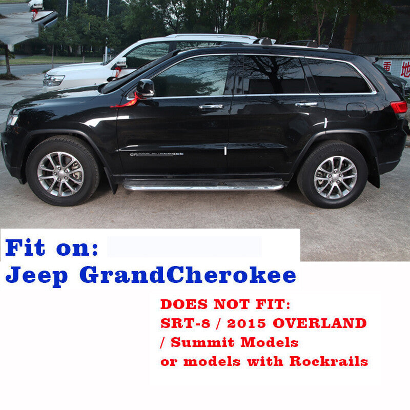 for Jeep Grand Cherokee 11-20 black Car Mud Flaps Splash Guards Fender Mudguards