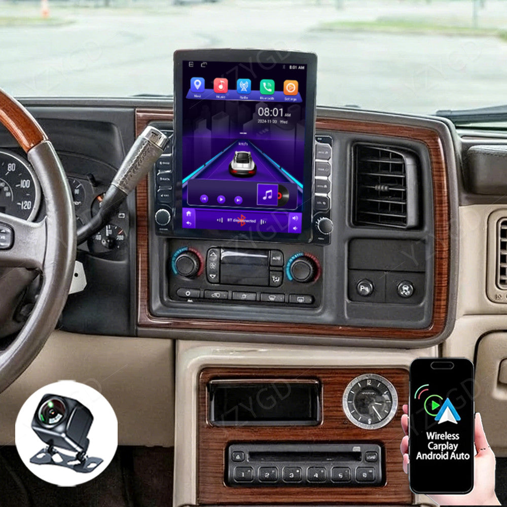 Android Carplay for Cadillac for Escalade EXT 2002-2006 Stereo Car Radio GPS Screen