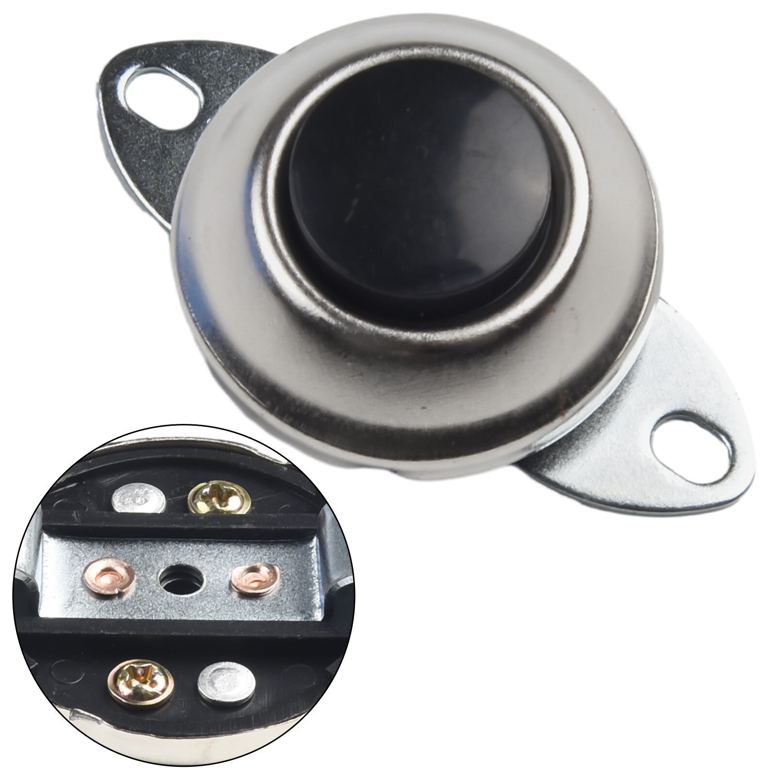 Switch button boat engine push switch rail waterproof 12V 50 MOhm Max
