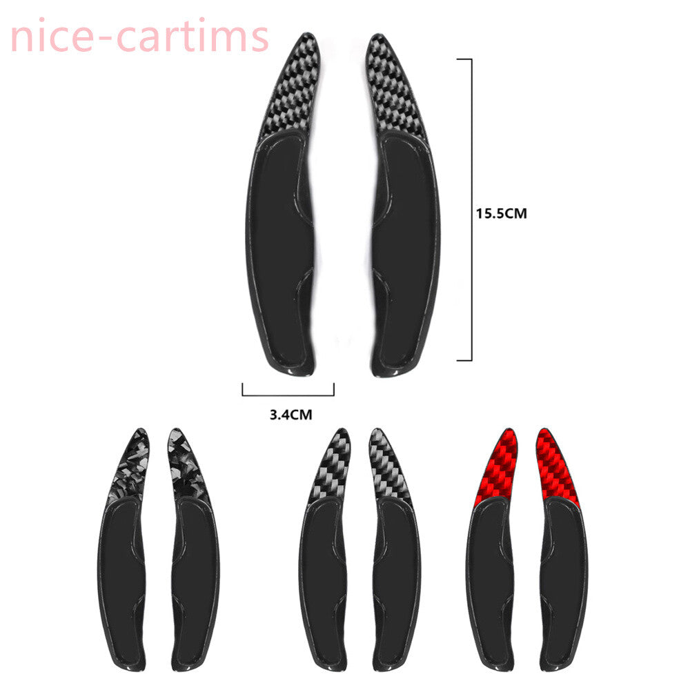 ABS Steering Wheel Shifter Paddles Trim for Porsche for Panamera for Cayenne 911 2010-16