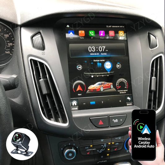 9.7 for Ford Focus 2012-2018 CarPlay Android Car Radio GPS Navi Stereo Screen