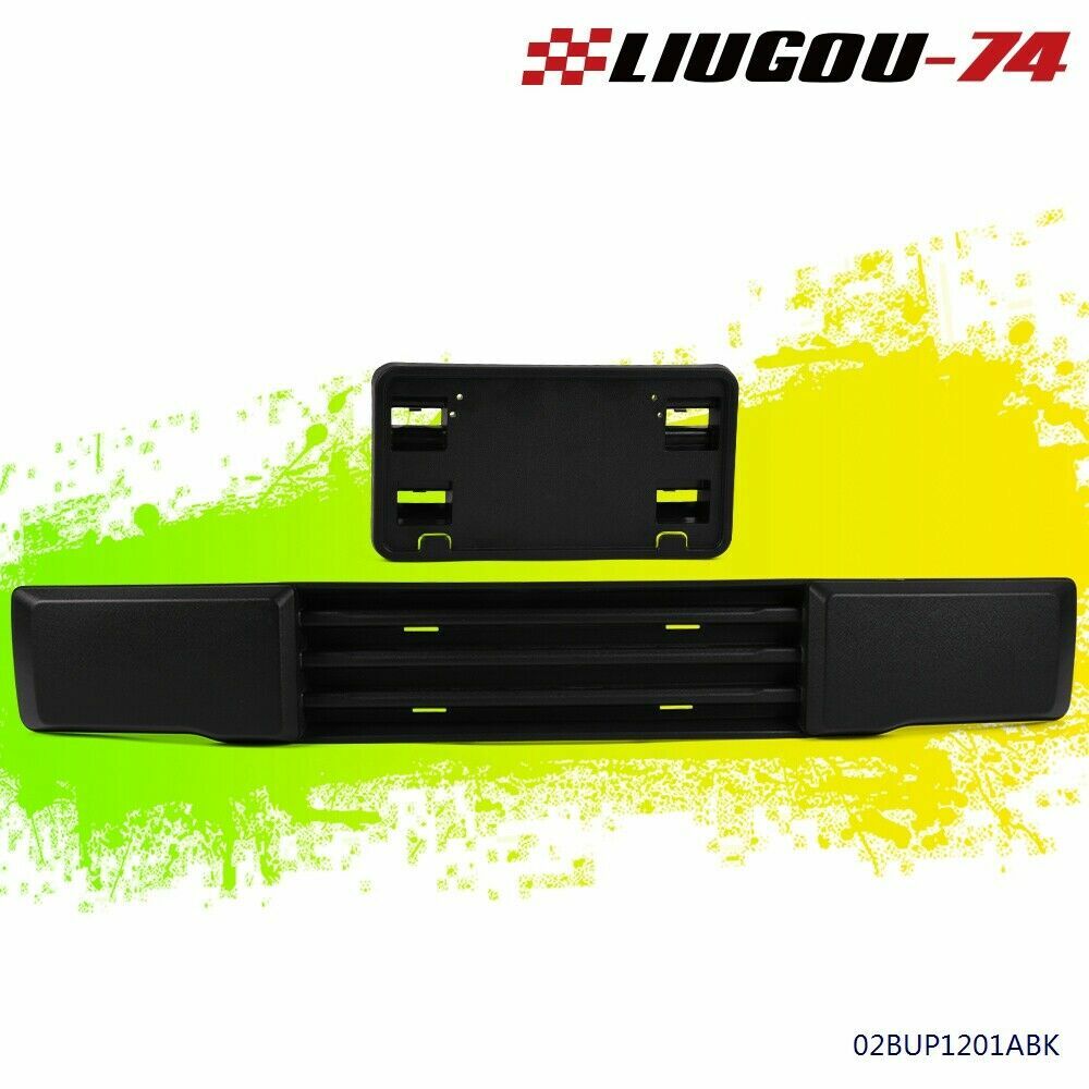 Replace front bumper trim and license plate for 2015/2016 for Ford F-150