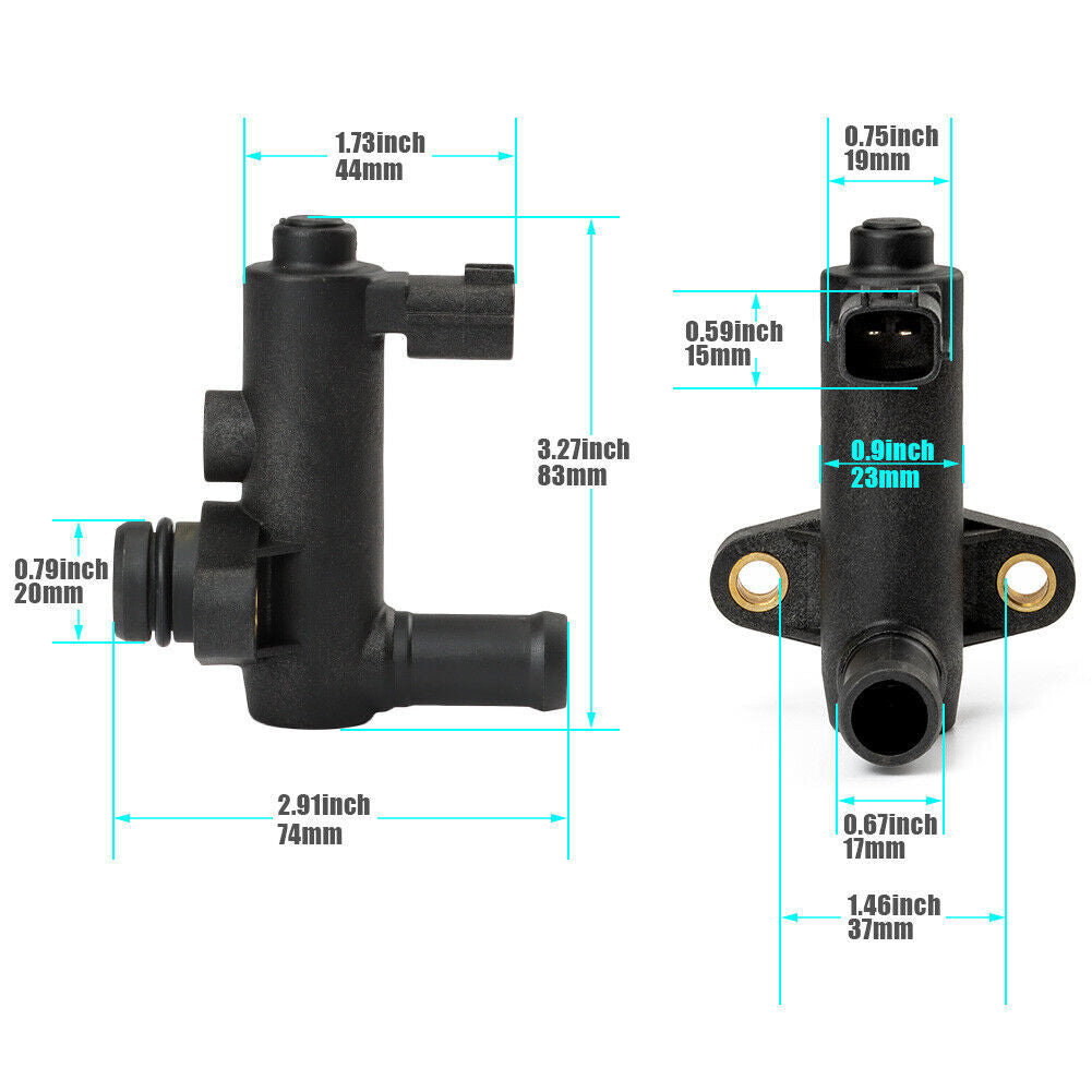 For 02-04 for Nissan Xterra Frontier 2.4L 3.3L Evap Vapor Canister Purge Vent Valve