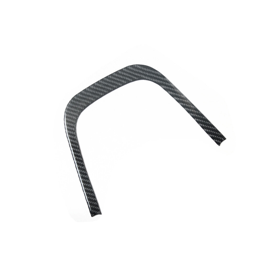 Carbon Fiber Above Console Storage Outer Frame Cover for Chevrolet Sonic 2012-16