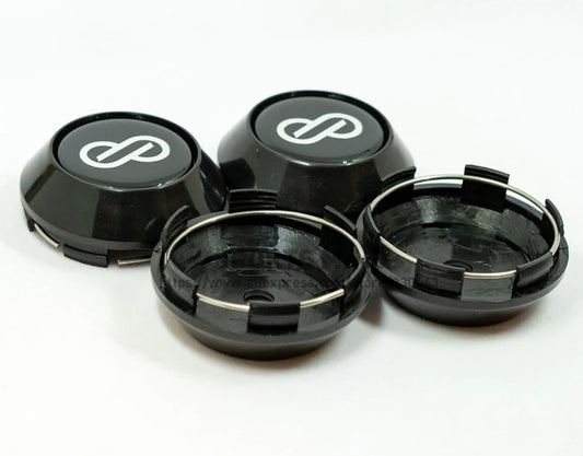 4x68 mm Enkei Badge Wheel Center Cap Hub Cap Edge Cap Badge Black