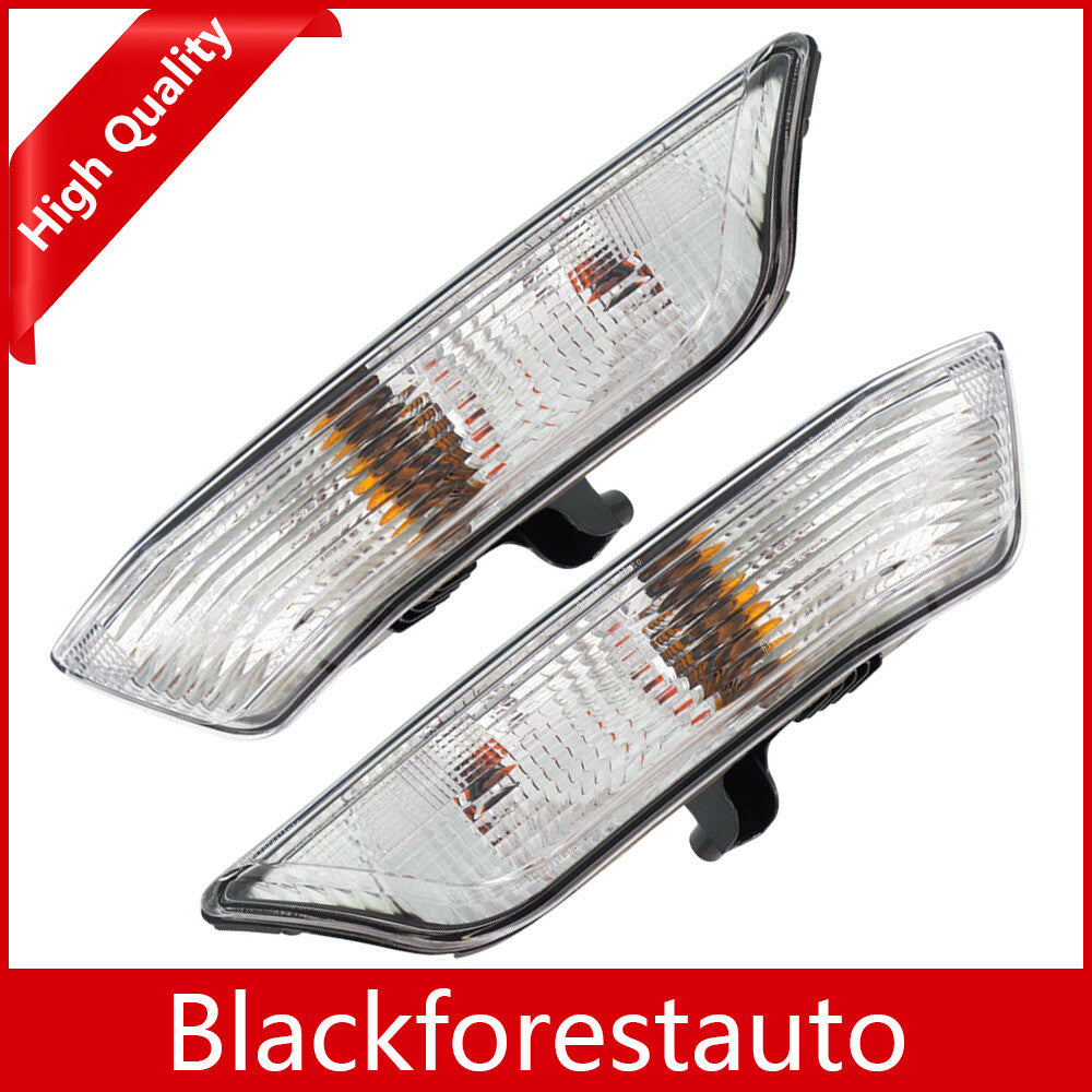 Fit For 2015-17 for Ford for Mustang Front LHRH Bumper Signal Parking Light With Bulbs