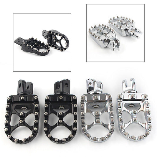 CNC Footpeg Footrestset Fit for Harley 2018-2019 Softail Low Rider Fat Boy Slim