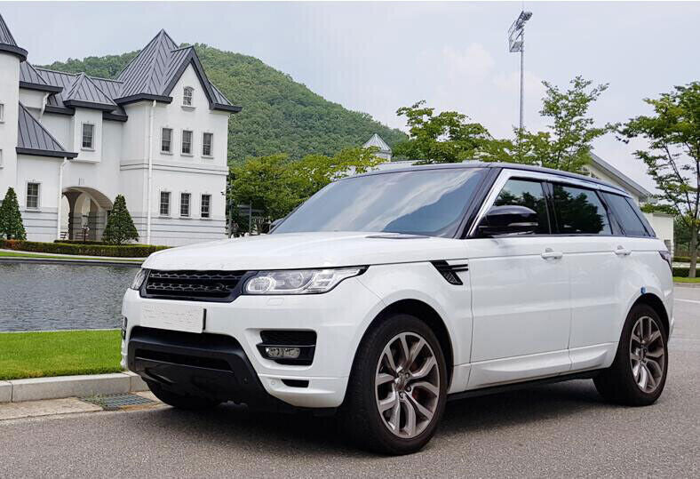 for Range Rover Sport 2014-22 Chrome Window Vent Visor Sun Rain Deflector Guard