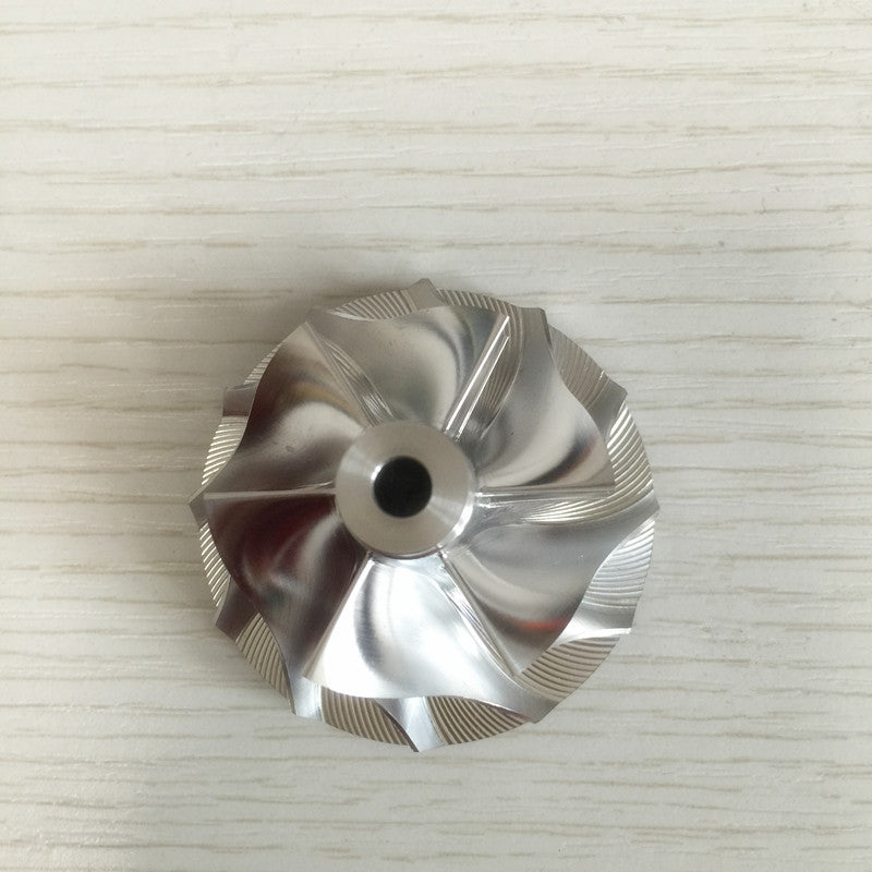 RHF4 6+6 insert 37.36/50.00 mm turbocharger milling/bulk compressor wheel