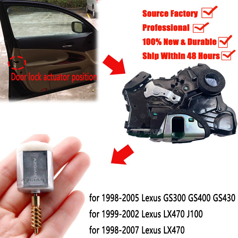 Door lock latch actuator motor FC-280PC-20150, suitable for Chevrolet trackers from 1999 to 2004.