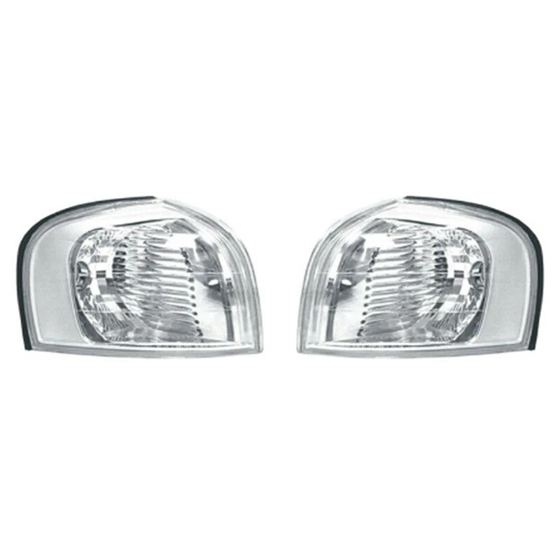 for Volvo S80 1999-2006 Pair Front Bumper Corner Light Turn Signal Light NO Bulb