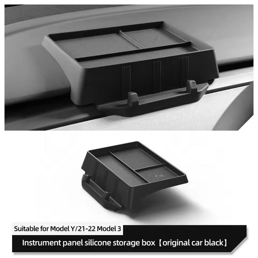 for Tesla for Model Y 2024 Car Dashboard Storage Box Model 3 2021-2023 Organizer
