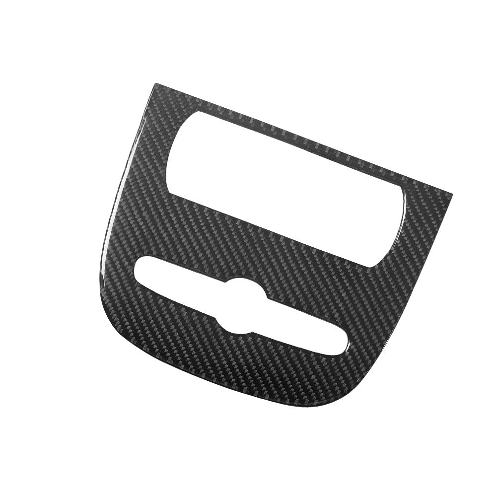 Carbon Fiber Rear Console Outer Frame For Silverado/tahoe/ for sierra 2007-2014 TypeA