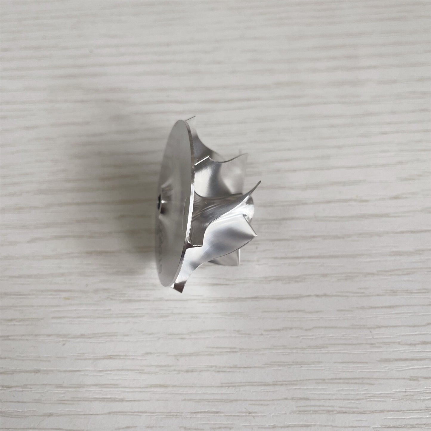 KP35 29.50/41.00mm 1541/2004 7+0 Blade High-Performance Steel Billet Compressor Wheel