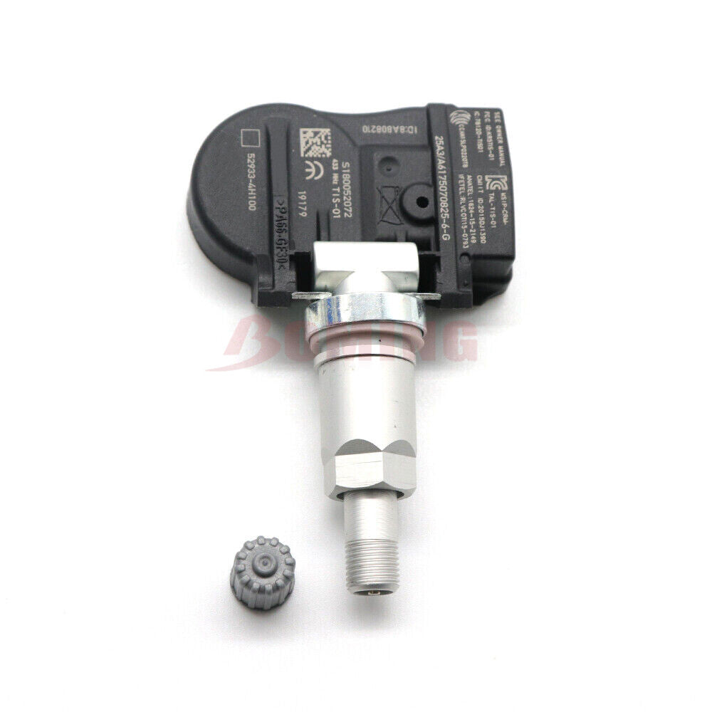 4-pack of new 52933-4H100 Tire Pressure Monitoring Sensors (TPMS) for Hyundai H-1 Starex