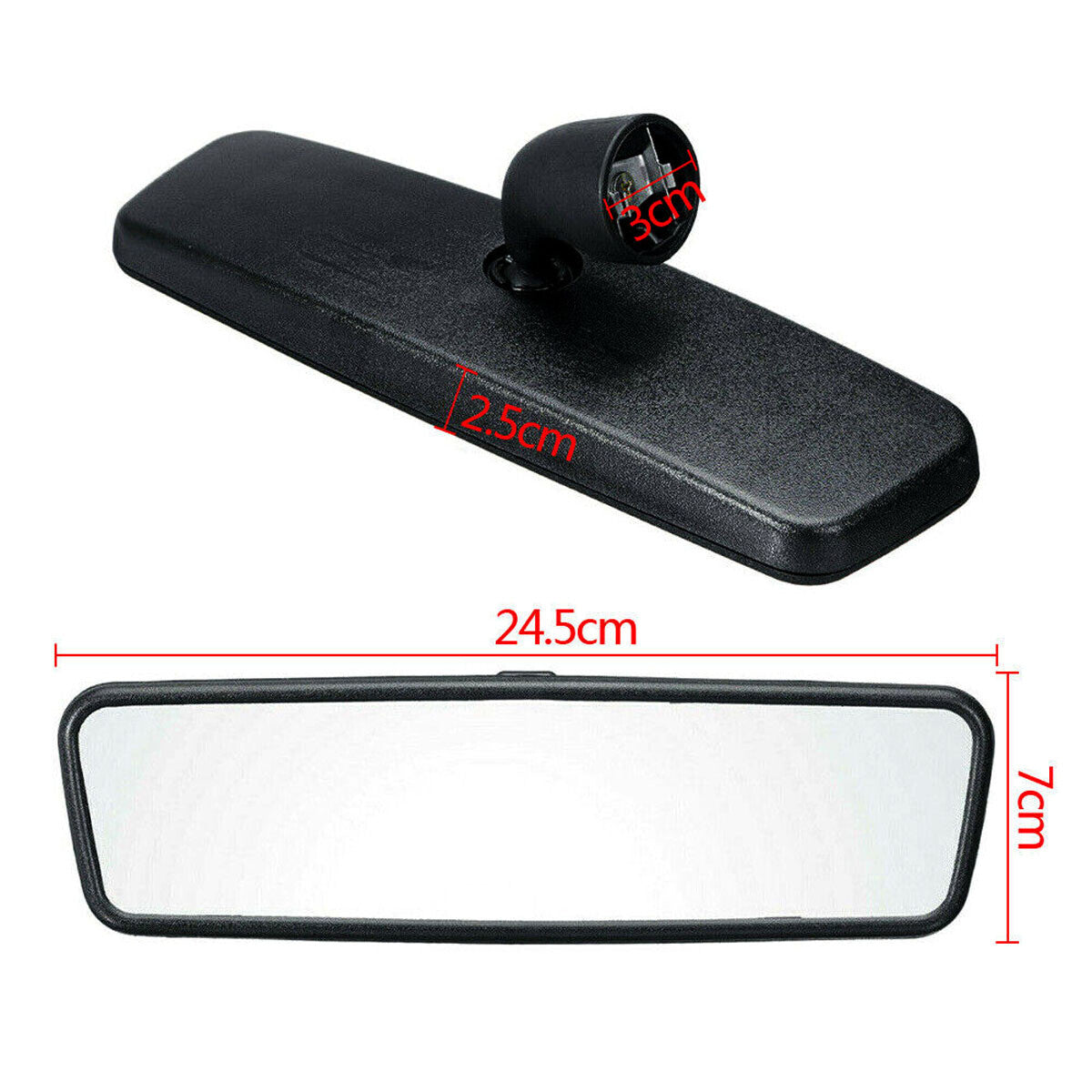 Interior rearview mirror 3B0857511G suitable for Volkswagen for Golf GTI, for Bora for Jetta , and for Passat .
