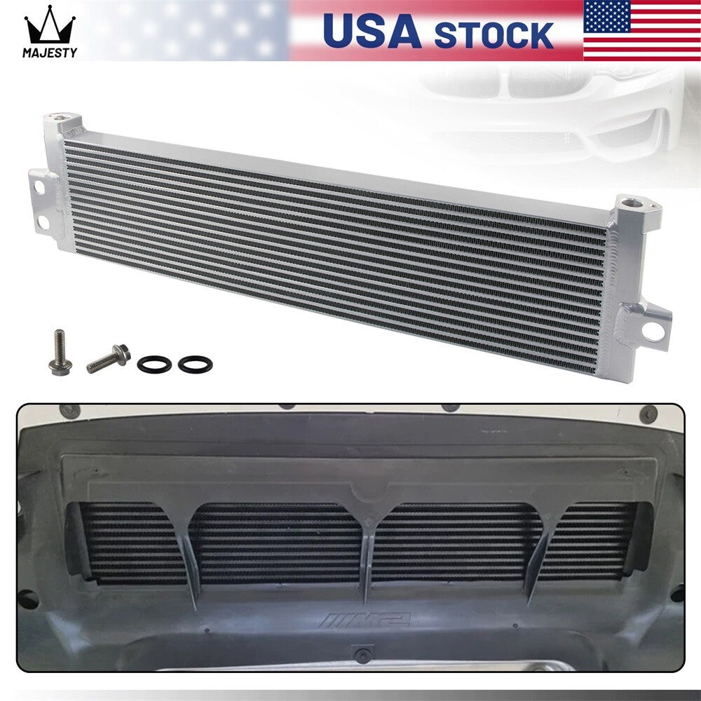 Performance Oil Cooler for BMW M3 M4 M2 S55 F80 F82 F83 F87 F8X 2015-2020 Silver