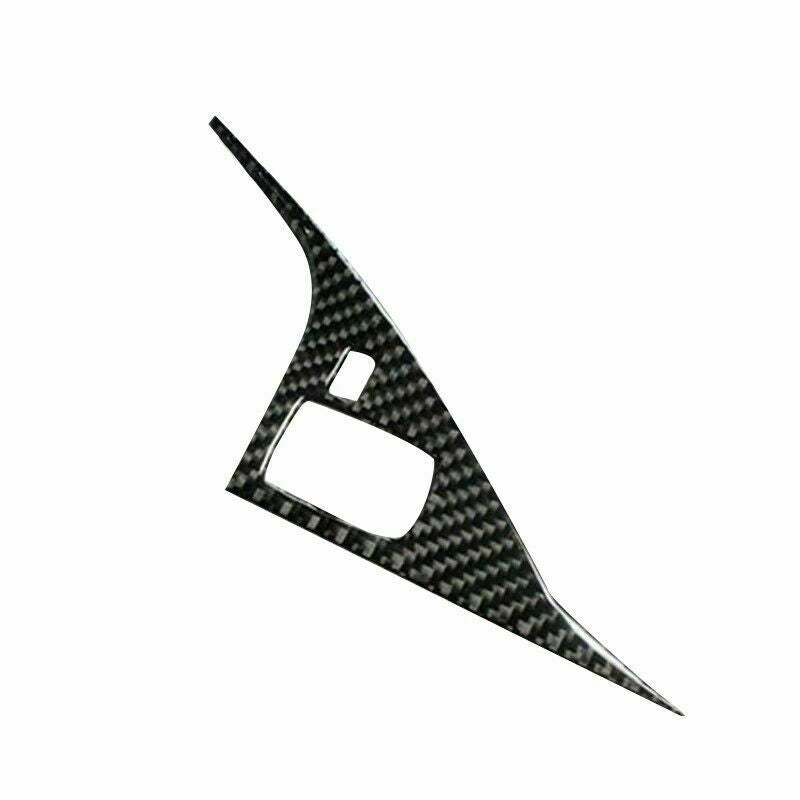 Carbon Fiber Car Gear Shift Panel Trim Cover Fit for Infiniti Q50 Q60 2014-19