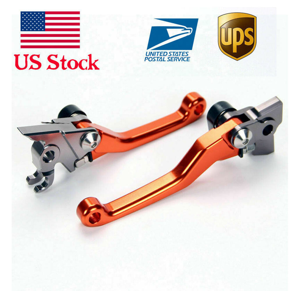 For 500XC-W/EC/EC-F(SIX DAYS) 2014-2018 Orange Brake Clutch Levers handles