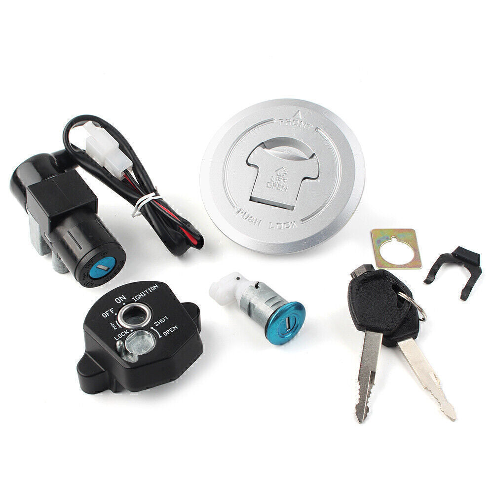 Ignition Switch Fuel Gas Cap for Seat Lock Key Set Fit for Honda CBR125 CBR 150R 125R