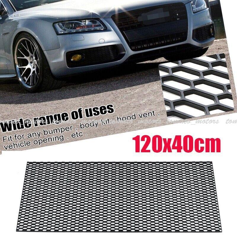 Universal ABS 47''x16'' Car Racing Honeycomb Mesh Grill Spoiler Bumper Vent