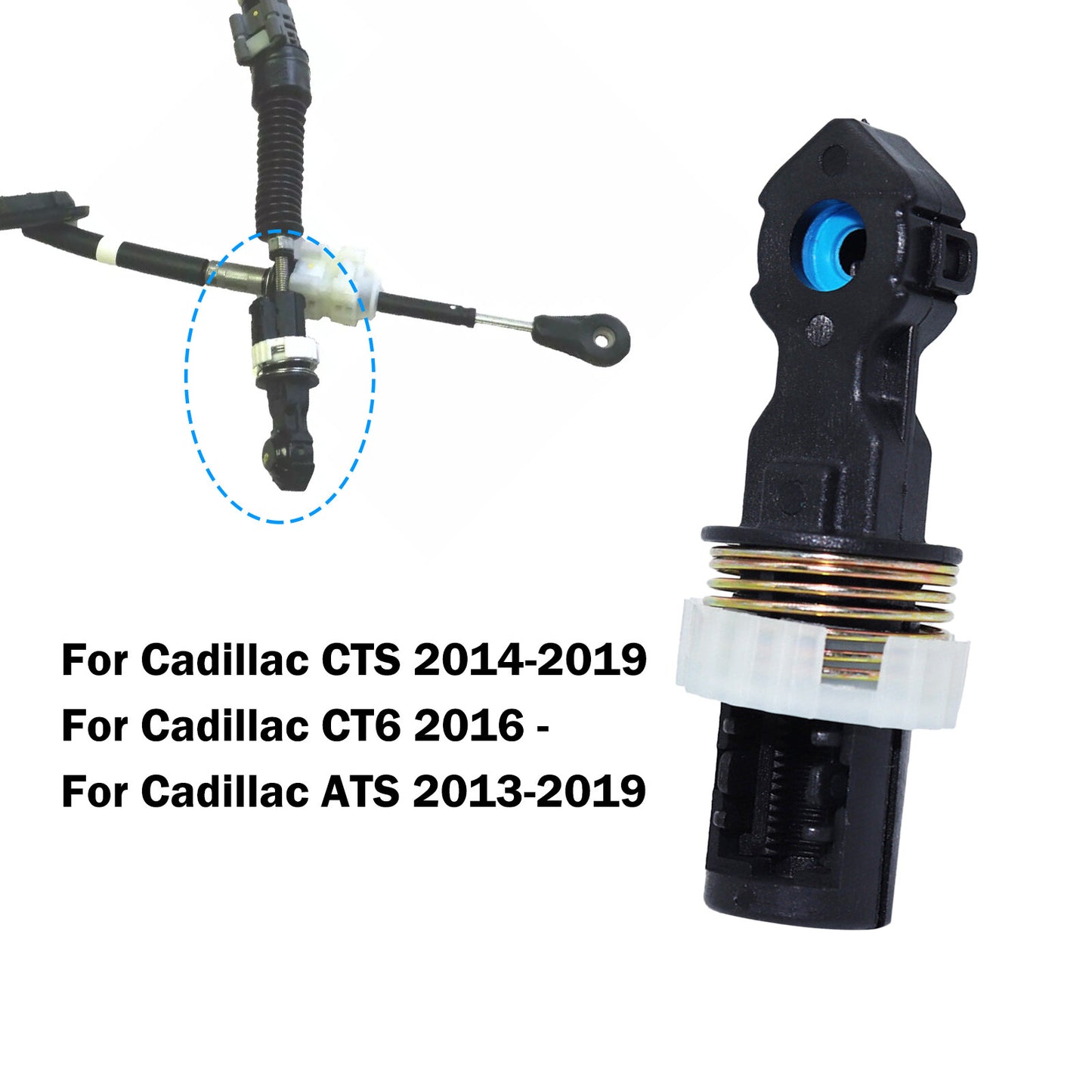 Range Selector Lever Adjuster for Cadillac ATS CTS CT6 Cable AT Gearbox Linkage