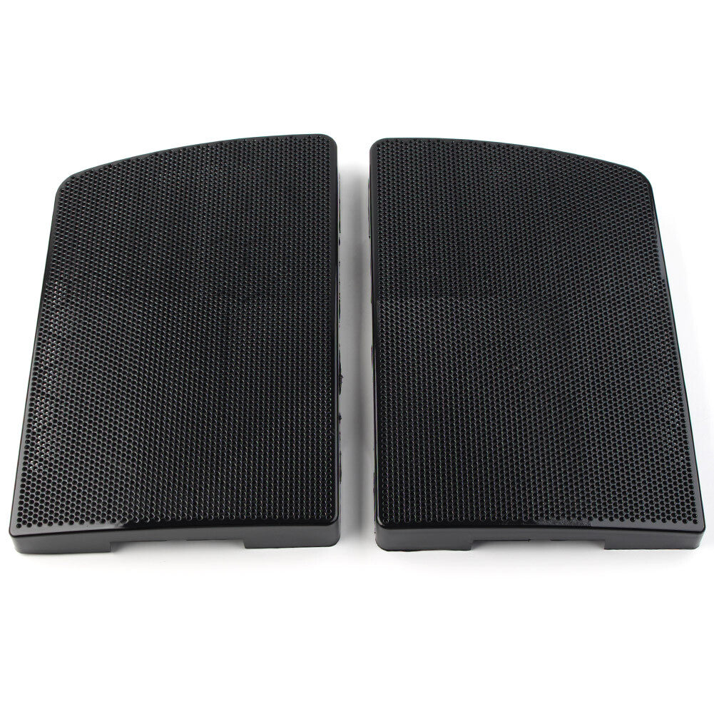 Fit for Harley Street Road Electra Glide Saddlebag Lid Speaker Grills Covers 6X9