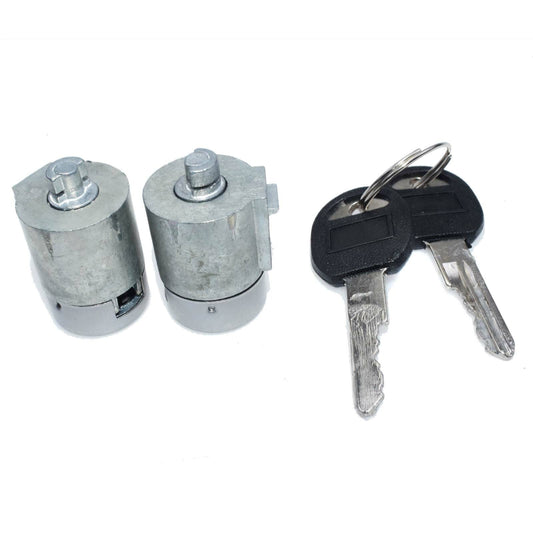 For C1500 K1500 Tahoe for Yukon 12546858 Front Door Lock Cylinder Kit Pair W/ Keys
