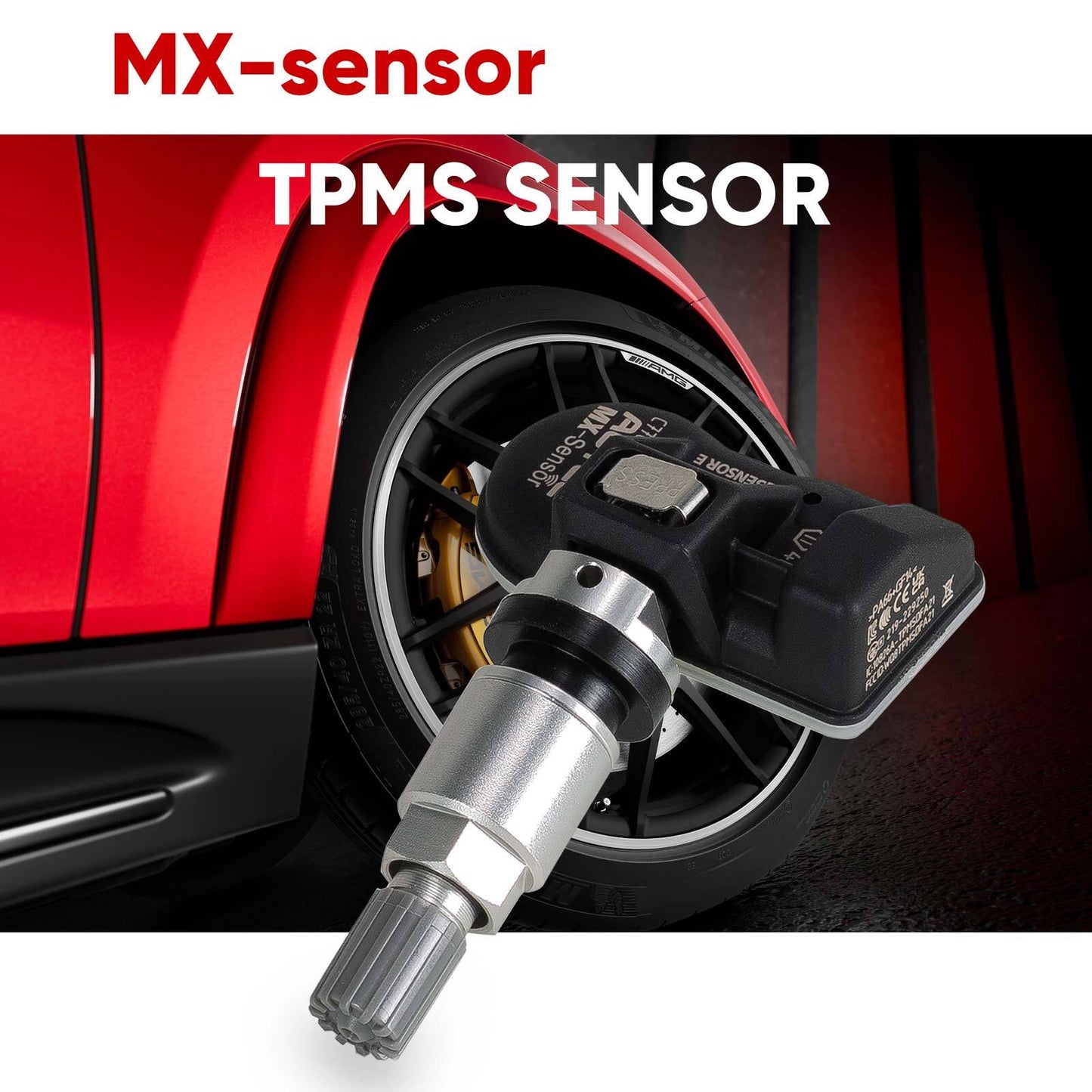 MX-Sensor 315/433MHz 2 in 1 Programmable TPMS Sensor Tire Pressure Monitor