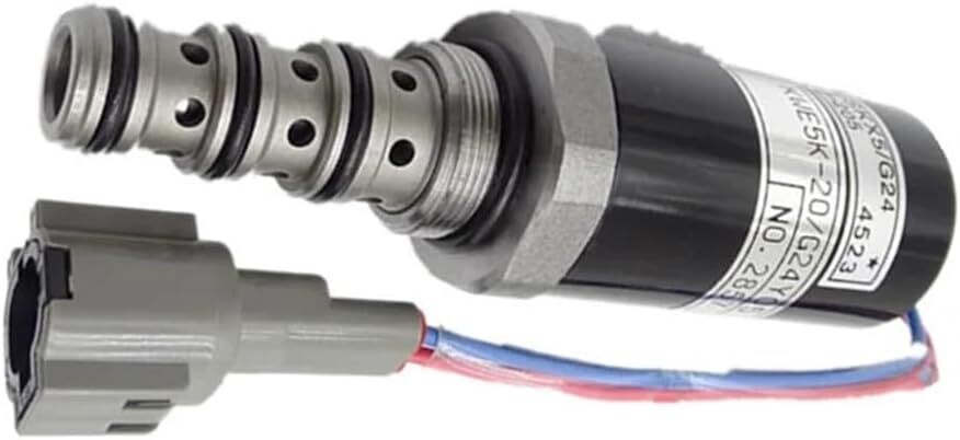 Solenoid Valve KWE5K-20/G24Y05 for Kato HD820 Excavator