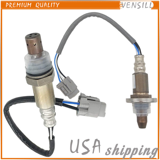 2X Upstream Downstream Oxygen O2 Sensor For 2010-2013 for Suzuki Kizashi 2.4L-L4