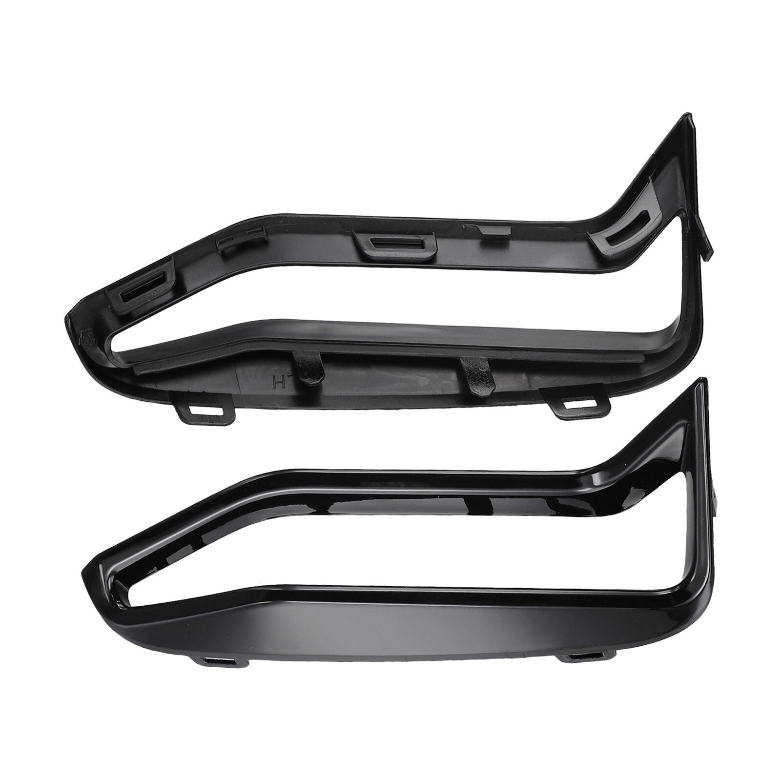Black trim on the side grilles of the front bumper for BMW 3 Series, applicable to G20, G21, and M340i // new