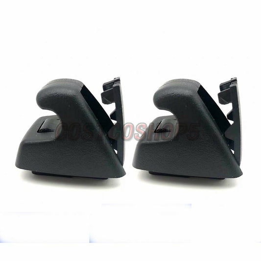 Set of 2 Sun Visor Support Clip Holder Hook FOR GM for Cadillac Black OE NEW