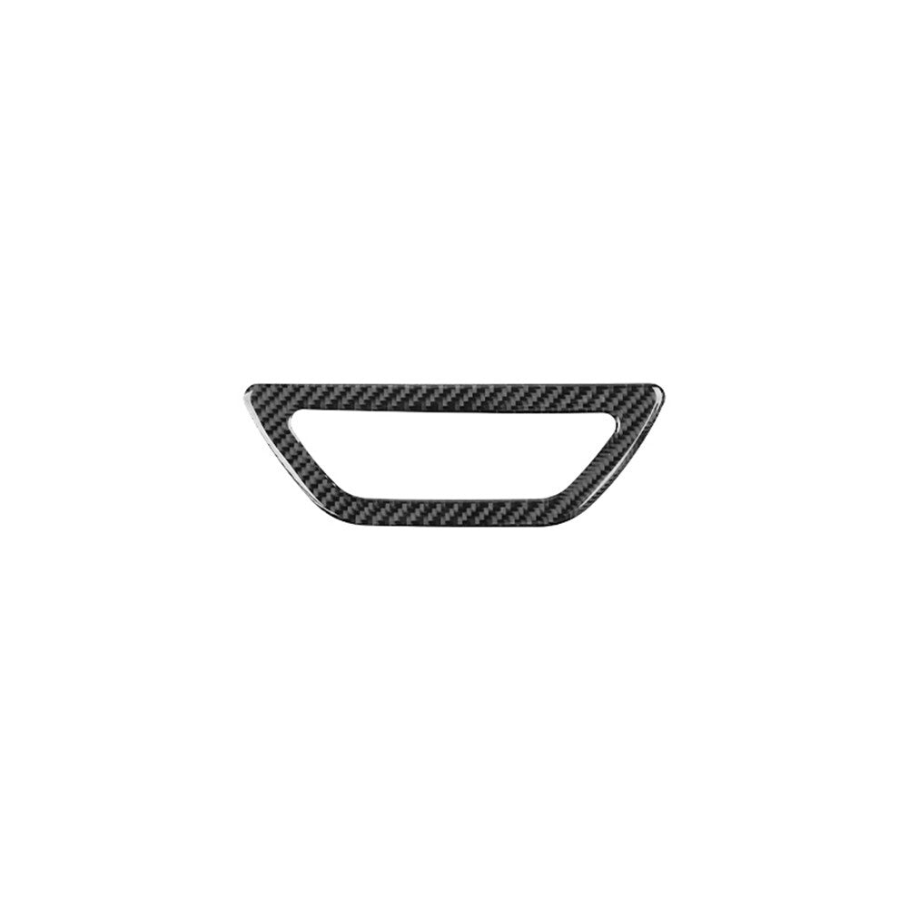 Carbon Fiber Rear Trunk Handle Frame Cover Trim for Nissan Rogue 2014-2016