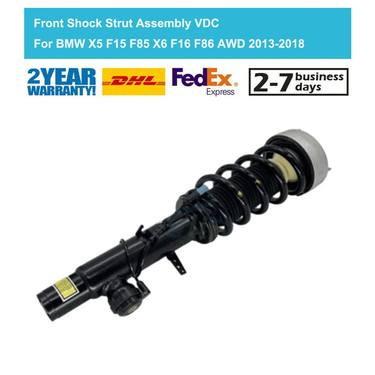 for BMW X5 F15 F85 X6 F16 F86 xDrive35i 2013-2018 Front Left Shock Spring Strut