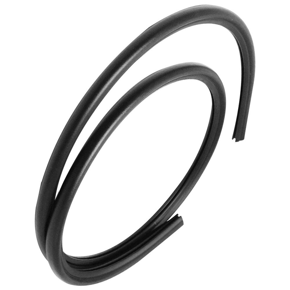 Fits For 2021-2023 G30 5-Series 51767349599 Front Hood Bonnet Engine Seal Black