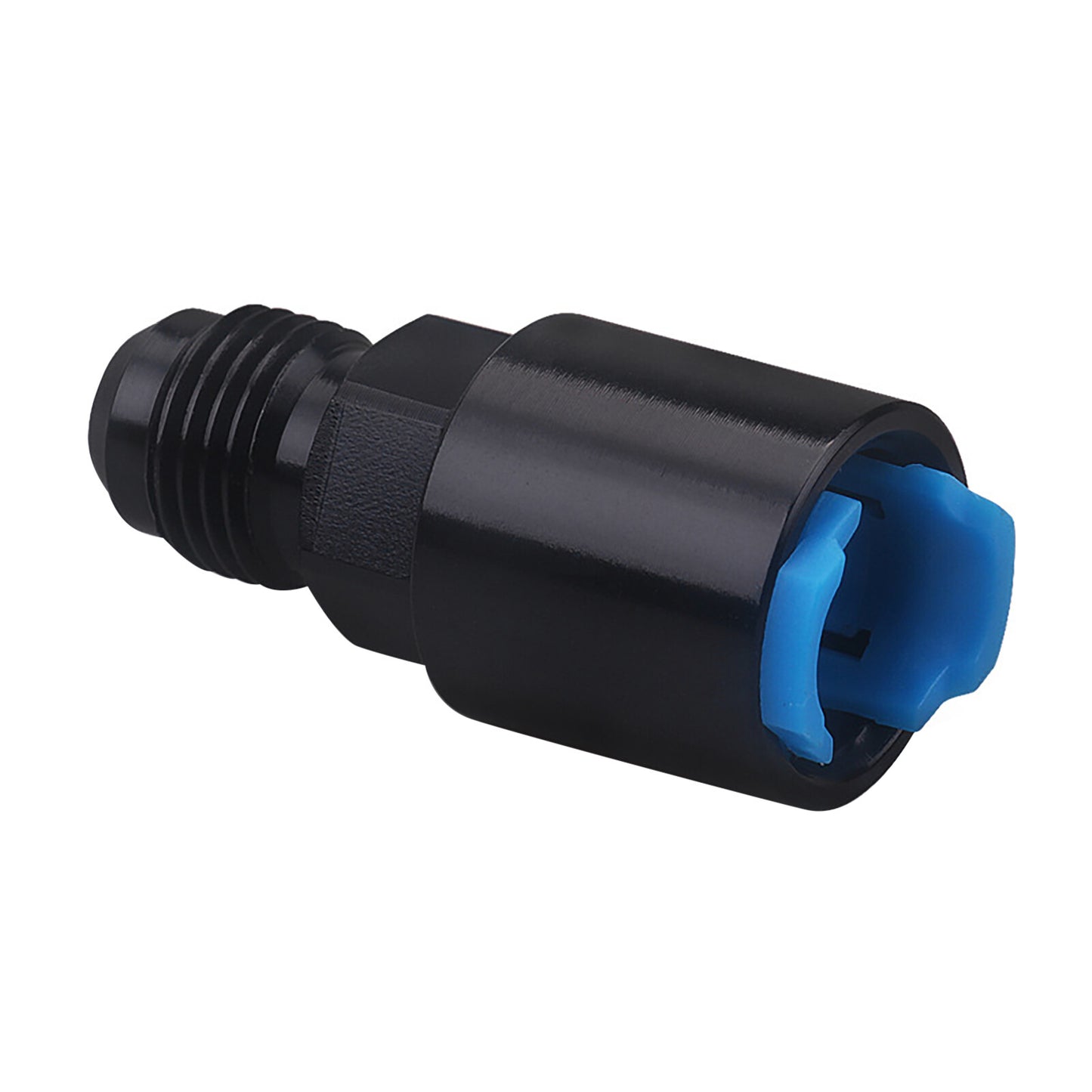 Black+Blue Connect Fuel Rail Line Adapter Durable Replacement For GM LS1/LS3 g