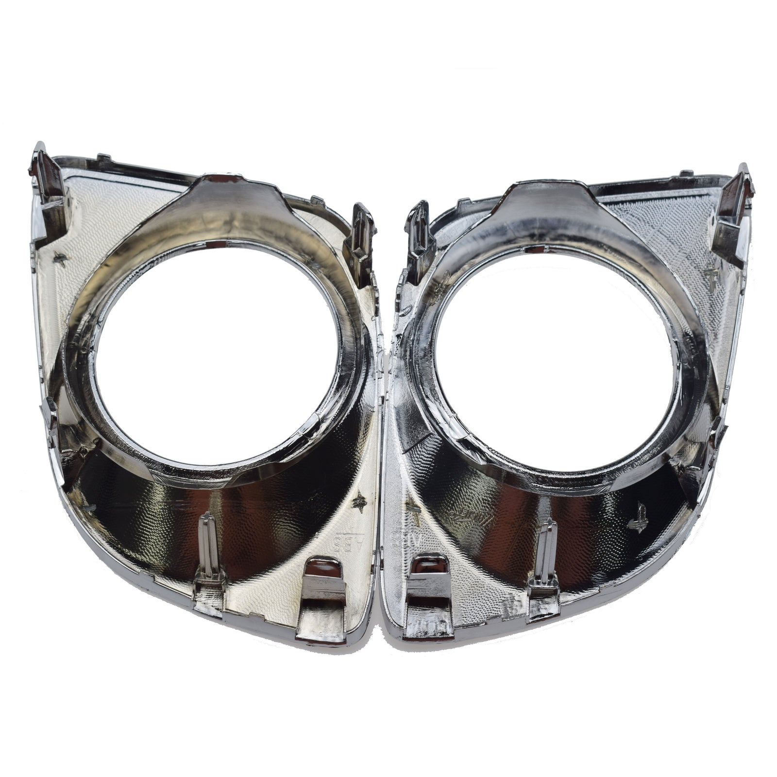 Chrome Fog Light Trim Cover Pair 521270T010 Left Right for Toyota Venza