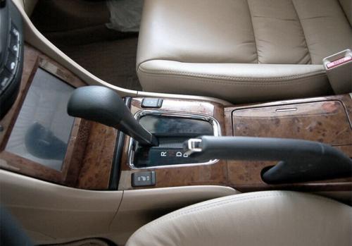 for Honda Accord 7th 2003-2007 Central Console Gear Shift Decor Cover Wood Grain