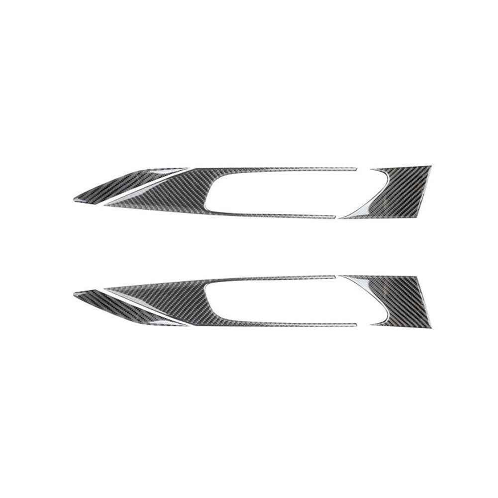 6Pcs Carbon Fiber Interior Front Door Handle Cover Trim for Mazda CX-9 2016-2022