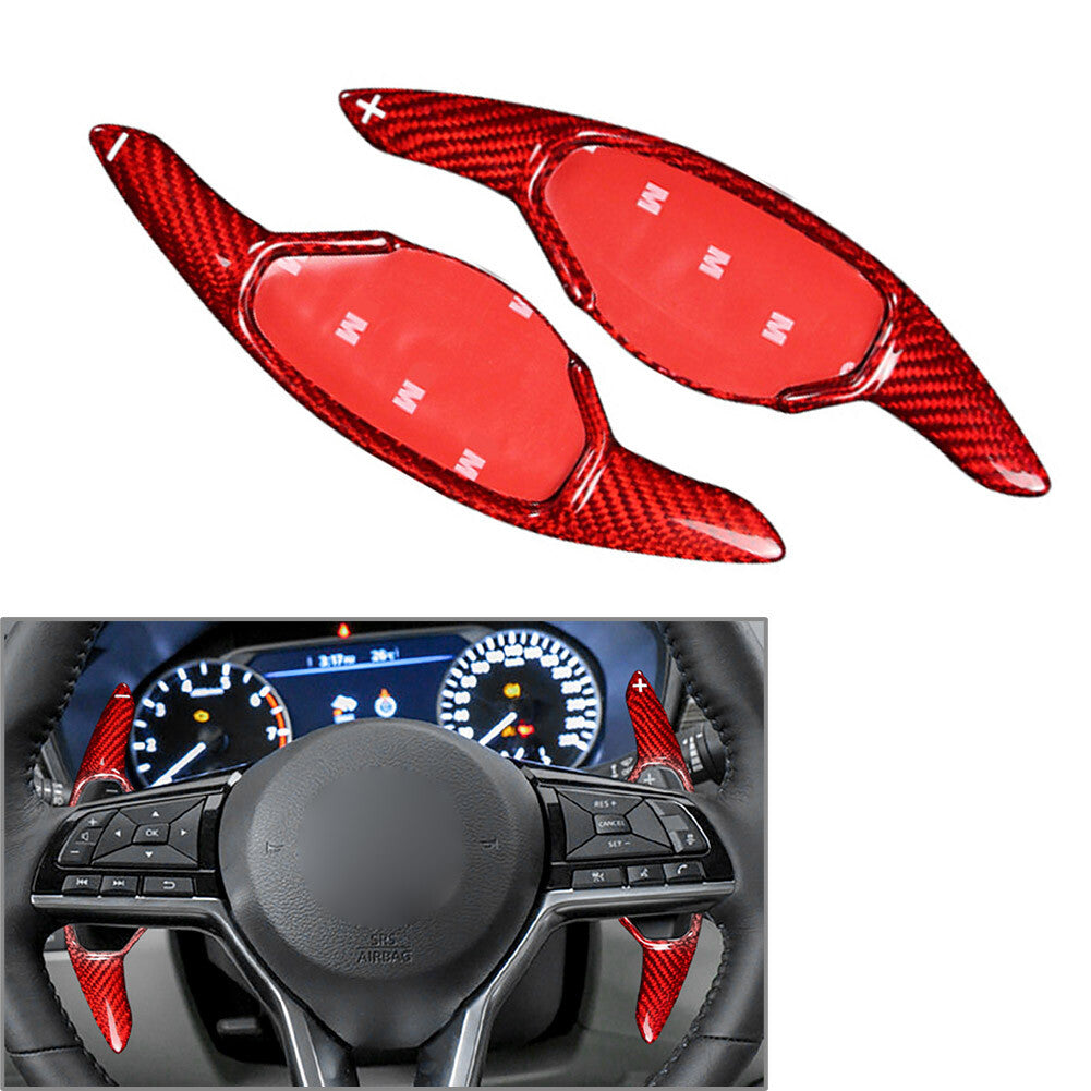 Fit for Nissan Teana Altima 2019-2020 19 Carbon Fiber Steering Wheel Shift Paddle