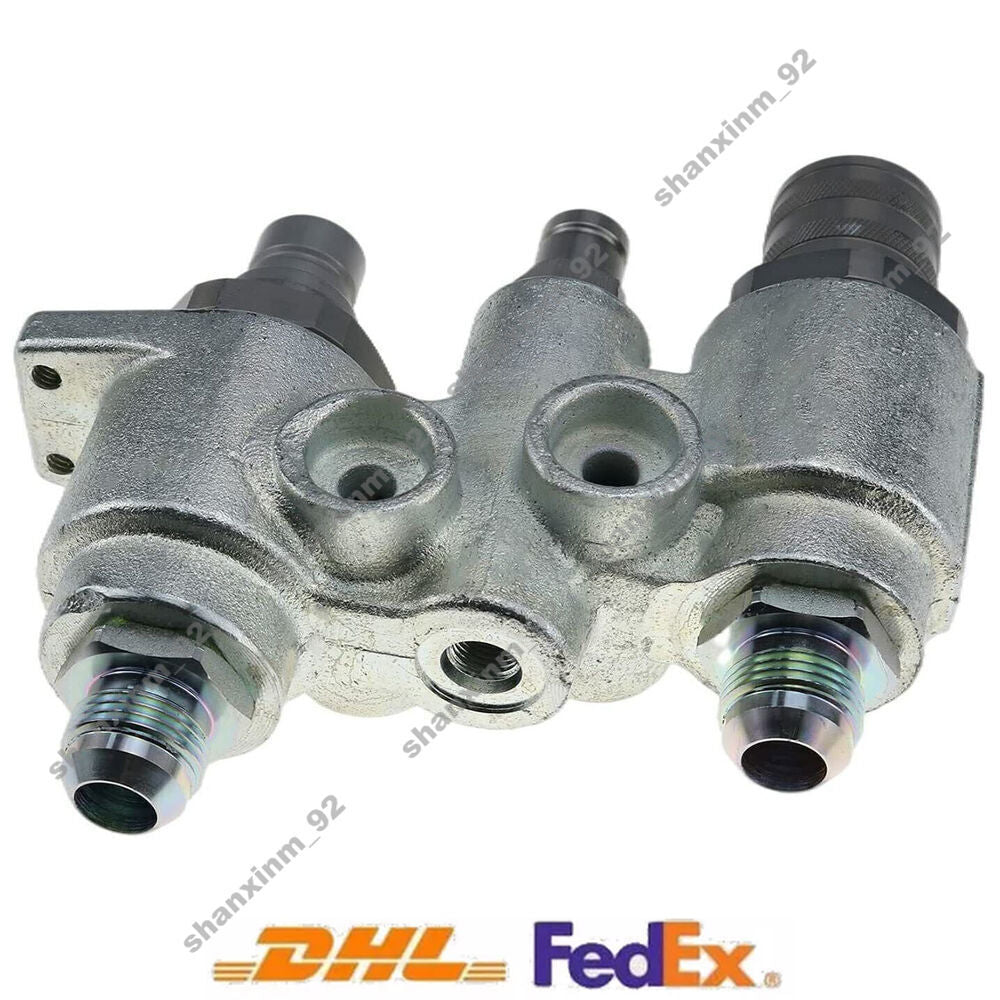 Hydraulic Block Quick Coupler Flat Face for Bobcat 863 S130 S150 S160 S175 S185