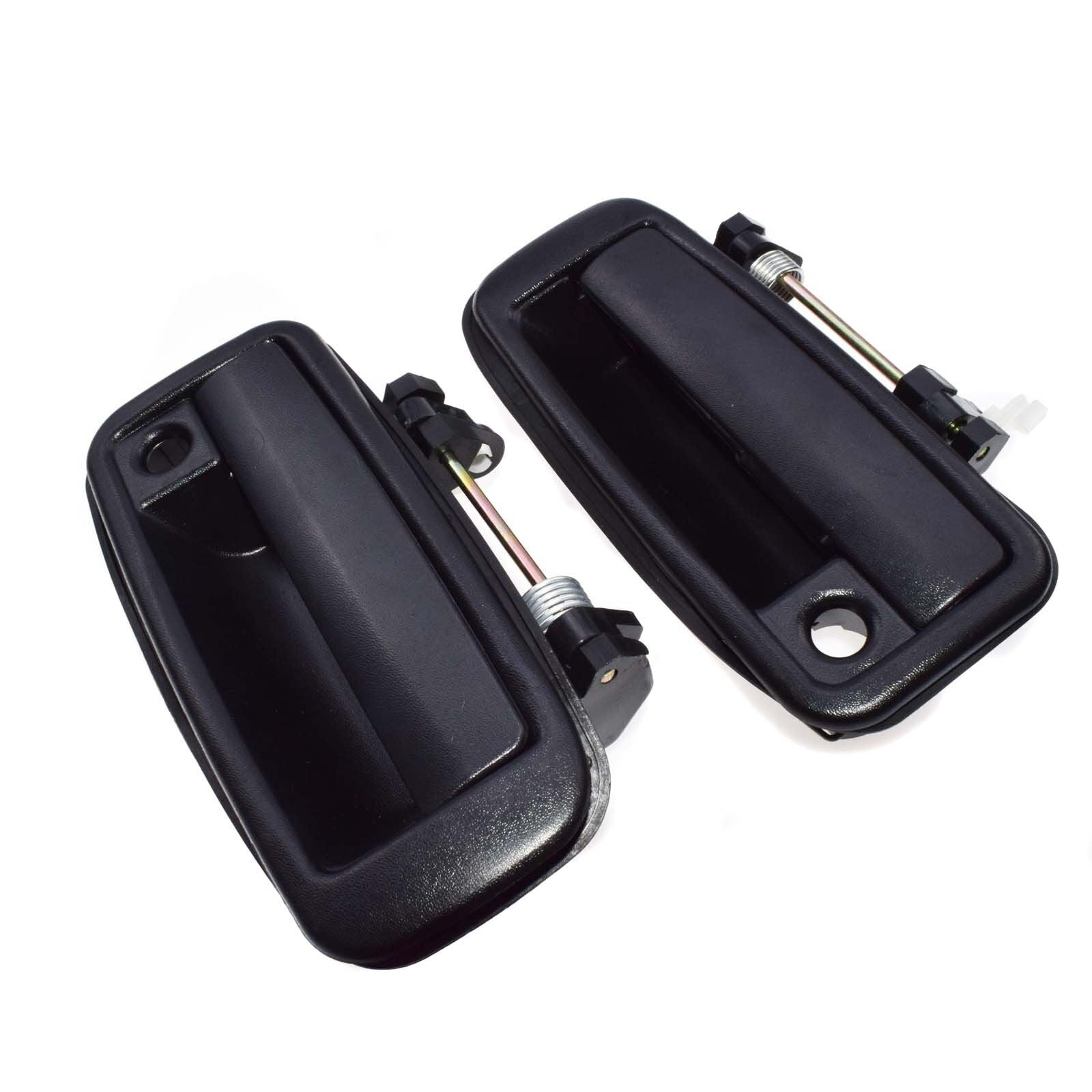 for Toyota for Corolla 88-92 69220-12110 Outside Door Handle Front Left Right Black