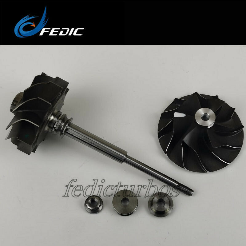 Turbo shaft and wheel 17201-30150 for Toyota Hiace 3.0 D4D 126 Kw 171 HP 1KD-FTV